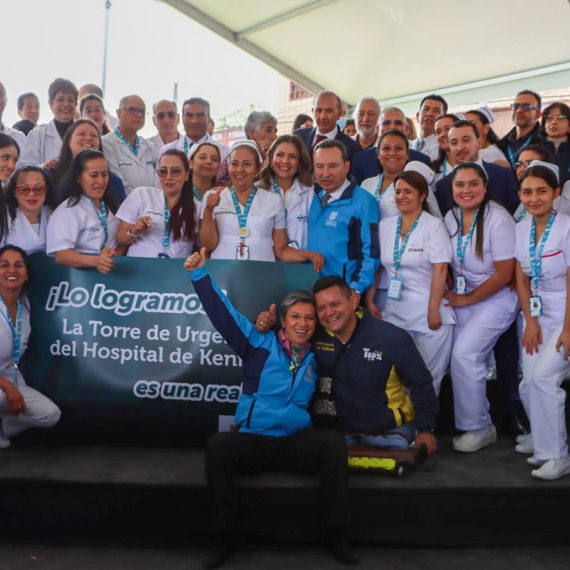 Lo logramos! La Torre de Urgencias del Hospital de Kennedy es una realidad
