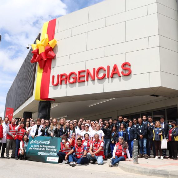Lo logramos! La Torre de Urgencias del Hospital de Kennedy es una realidad