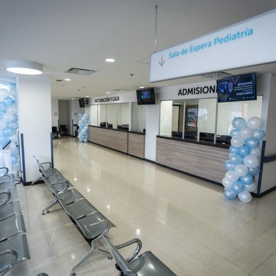 Instalaciones de la nueva torre de urgencias del Hospital de Kennedy
