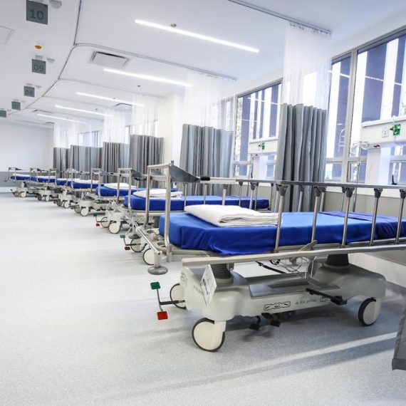 Instalaciones de la nueva torre de urgencias del Hospital de Kennedy